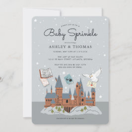 Convite Harry Potter | Hogwarts Castle Baby Sprinkle