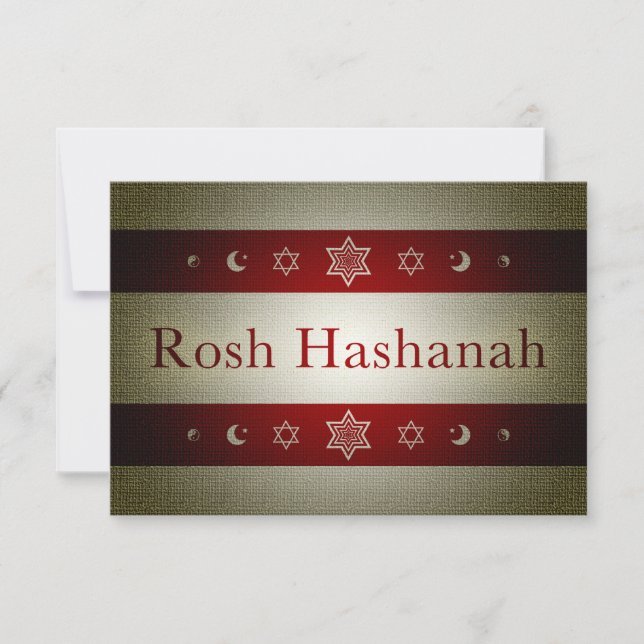 Convite hashanah rosh (Frente)