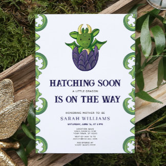Convite Hatching em breve Sexo Chá de fraldas neutro do dr
