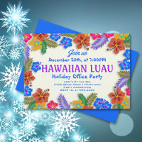 Havaiano Luau - Partido Personalizado Hibiscus Con