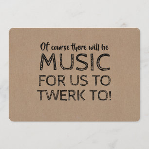 Convite Haverá Música - Proposta Da Bridesmaid