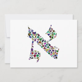 Convite Hebraico - Letra ALEF