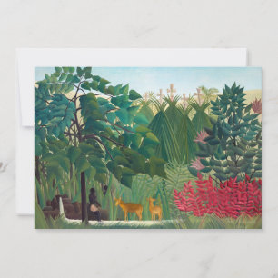 Convite Henri Rousseau - A Cachoeira
