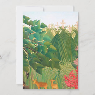 Convite Henri Rousseau - A Quebra d'Água