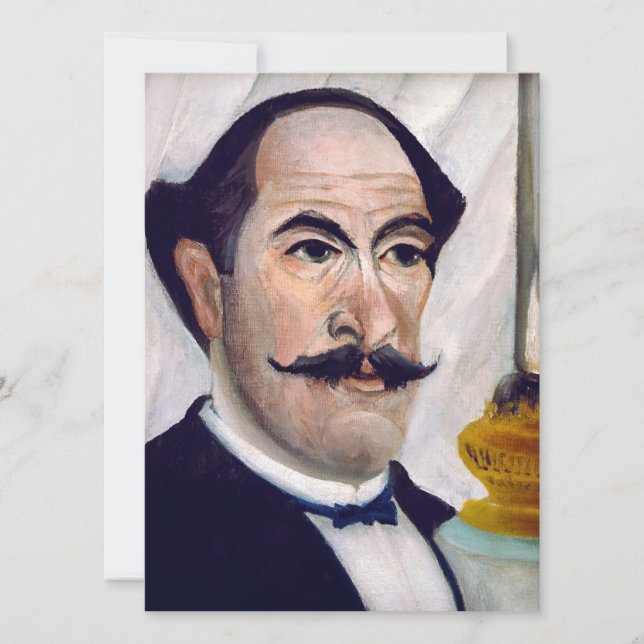 Convite Henri Rousseau - Autorretrato (Frente)