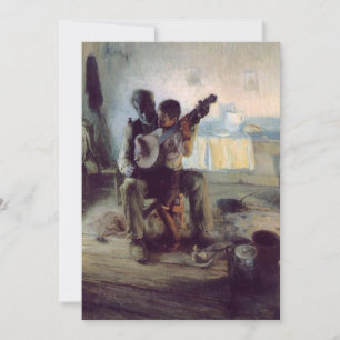 Convite Henry Ossawa Tanner - A lição de Banjo