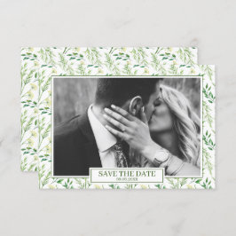 Convite Herbos Botânicos Primavera Verde Salvem a Data
