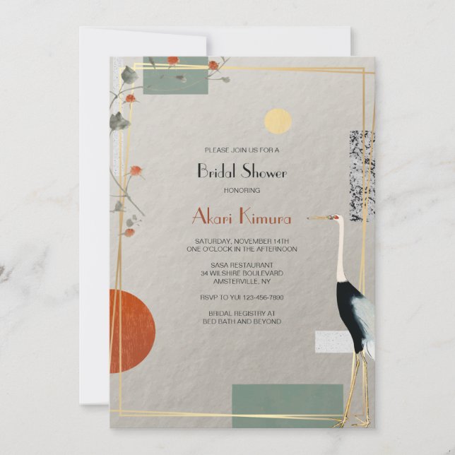 Convite Heron Frame (Frente)