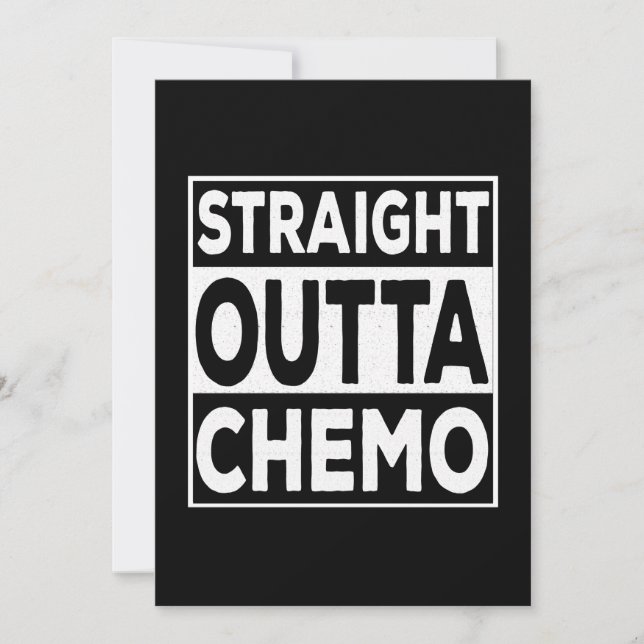 Convite Hetero Outta Chemo (Frente)