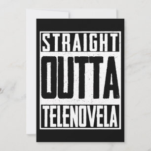 Convite Hetero Outta Telenovela Soap Opera América Latina