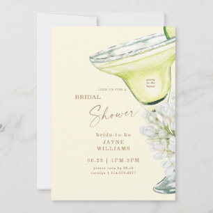 Convite Hidrangeas Brancas Margarita Chuveiro Nupcial Amar