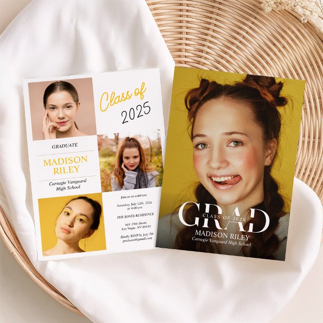 Convite High School Graduation Invitation (Criador carregado)