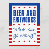 Convite Hilário de Cerveja e Fogos de Artifício 4