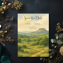 Convite Hill Country Texas Unique Save the Date
