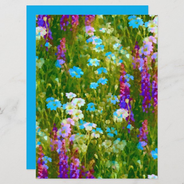 Convite Hillside Heaven (Frente/Verso)