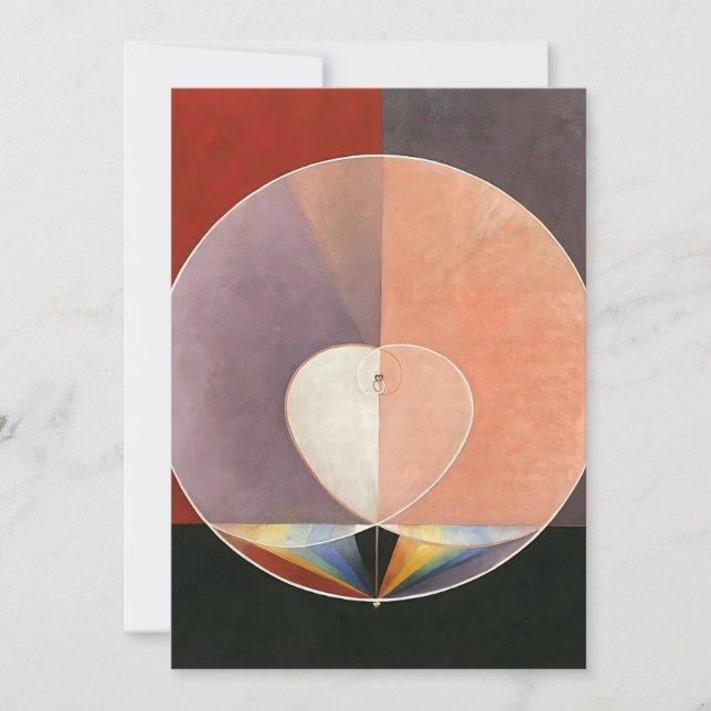 Convite hilma af klint (Frente)