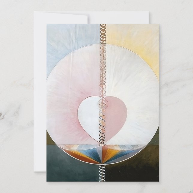 Convite hilma af klint (Frente)