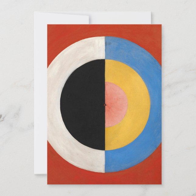 Convite Hilma Af Klint Svanen (Frente)