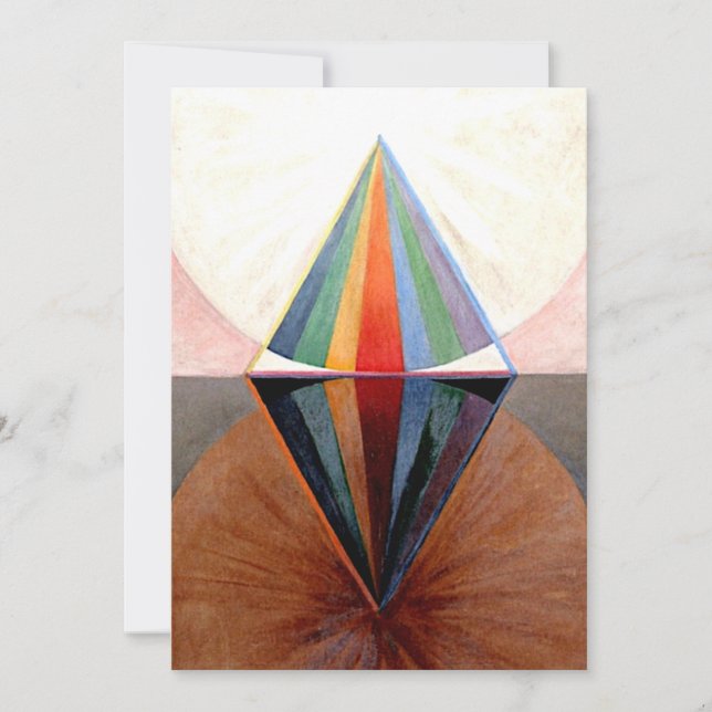 Convite Hilma Af Klint Swan No 12 (Frente)