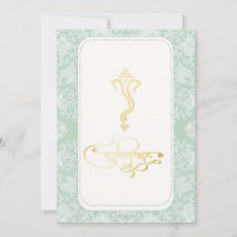 Convite hindu de Ganesha