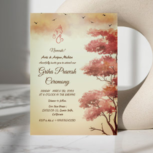 Convite Hindu House Warming Griha Pravesh