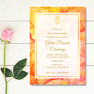 Convite Hindu House Warming Griha Pravesh