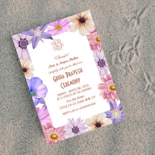 Convite Hindu House Warming Griha Pravesh