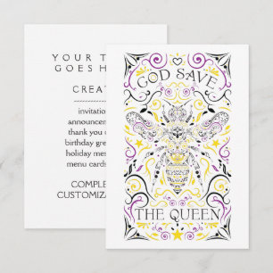 Convite hino nacional do Reino Unido