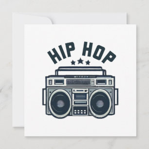 Convite Hip hop