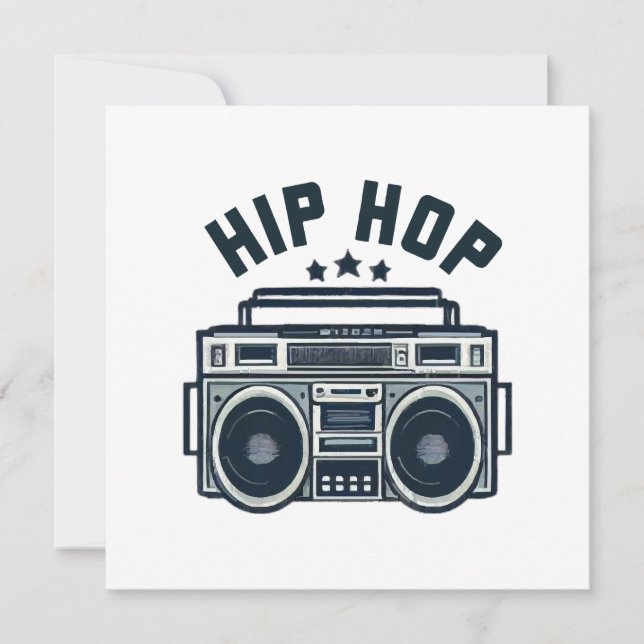 Convite Hip hop (Frente)