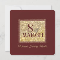 História da Mulher Mês 2025 março 8