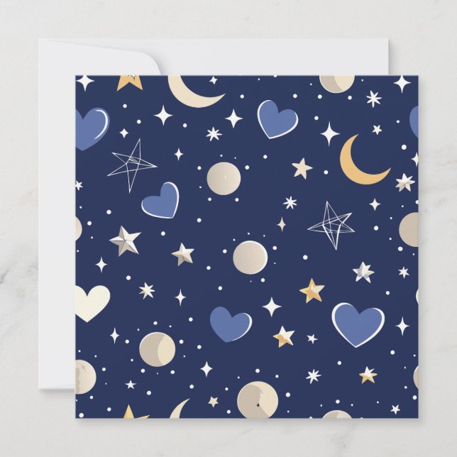 Convite História de Amor Celestial (Frente)
