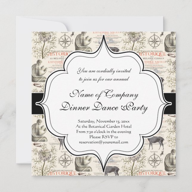 Convite História e ciência - procura para o conhecimento (Frente)