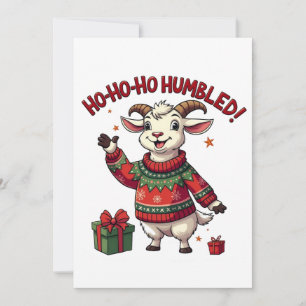 Convite Ho Ho Santa Hat Papais noeis de Natal