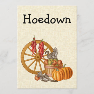 Convite Hoedown