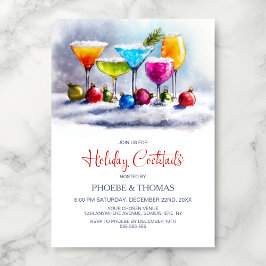 Convite Holiday Cocktail Party