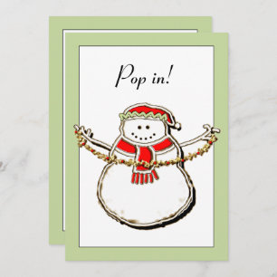 Convite Holiday Open House