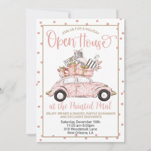 Convite Holiday Open House