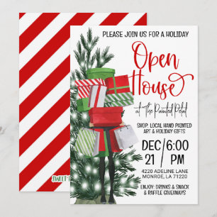 Convite Holiday Open House