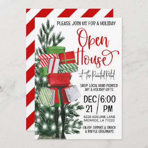 Convite Holiday Open House