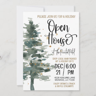 Convite Holiday Open House