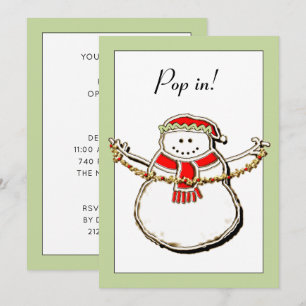 Convite Holiday Open House