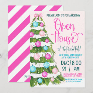 Convite Holiday Open House