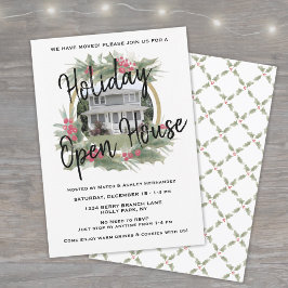Convite Holiday Open House | Festa de lar de Natal