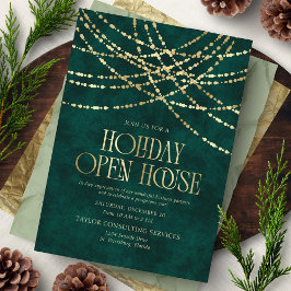 Convite Holiday Open House Invitation