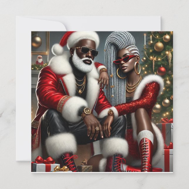 Convite Holiday Royalty (Frente)