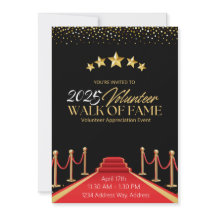 Hollywood Red Carpet Celebrity Voluntear Convidar