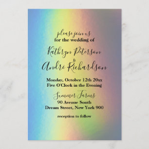 Convite Holográfico para Casamento