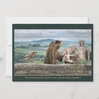 Convite Holy Card | Saint Francis with Bonaventure