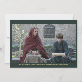 Convite Holy Card | Saint Ludmila with Wenceslaus